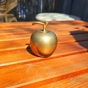 Brass Apple Dinner Bell
